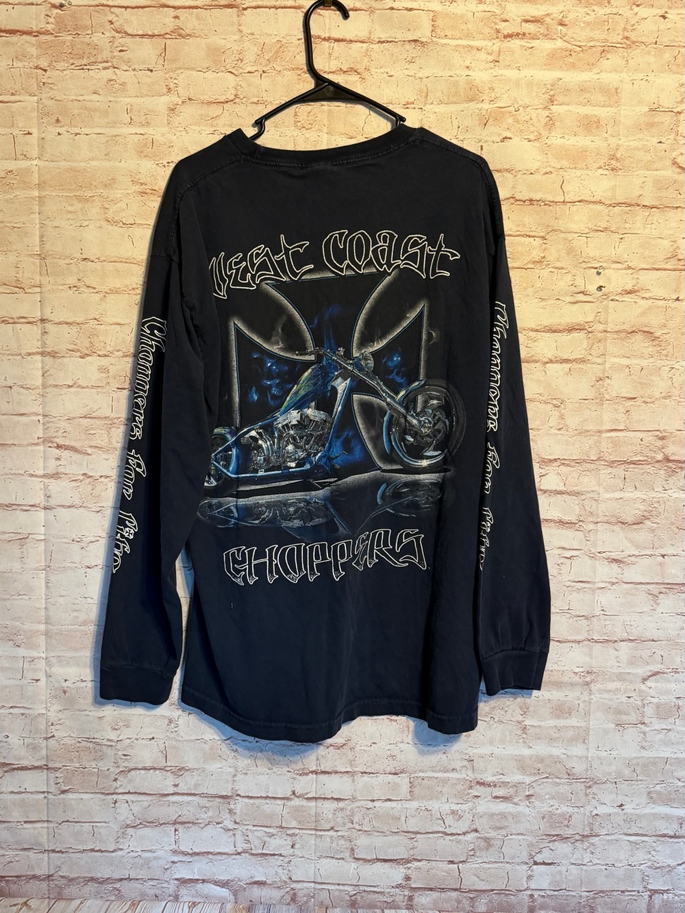 West coast choppers Jesse Who? Vintage long sleeve graphic tee XL 1990's